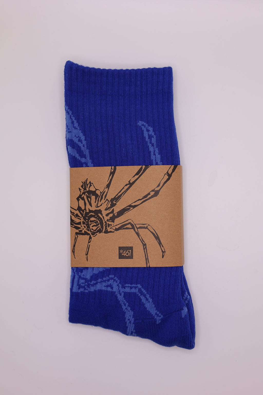 Spidercrab Crew Sock Blue