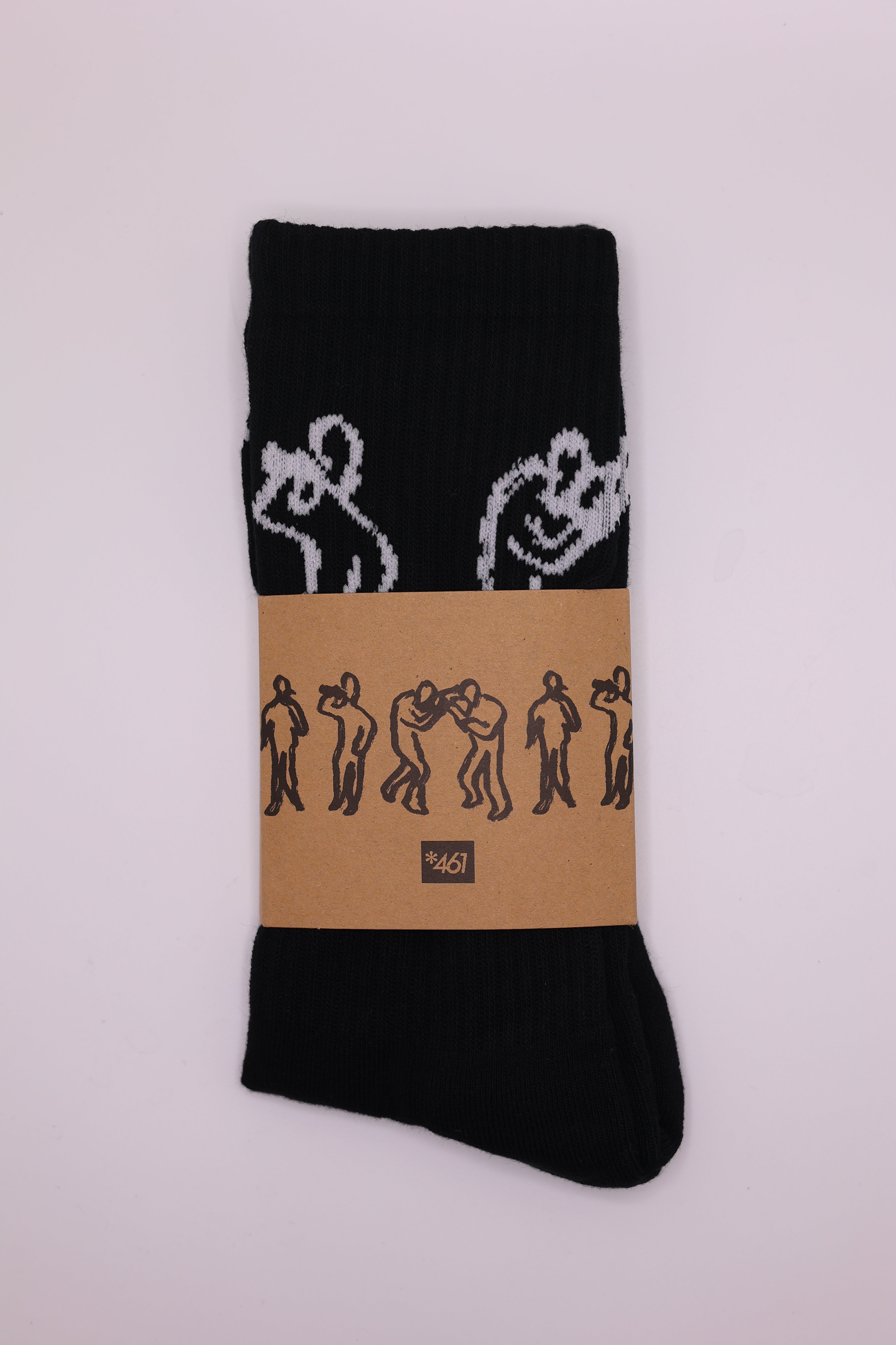 DFS Crew Socks Black